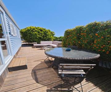 Casa Azul-tiny House With Fantastic View, Big Outdoor Space And Pool