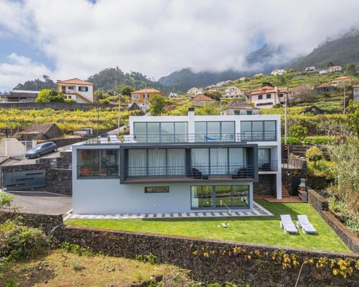 villa vista do vale