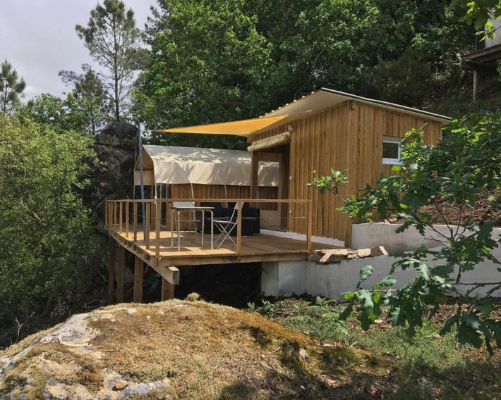 Glamping Cabana nas arvores