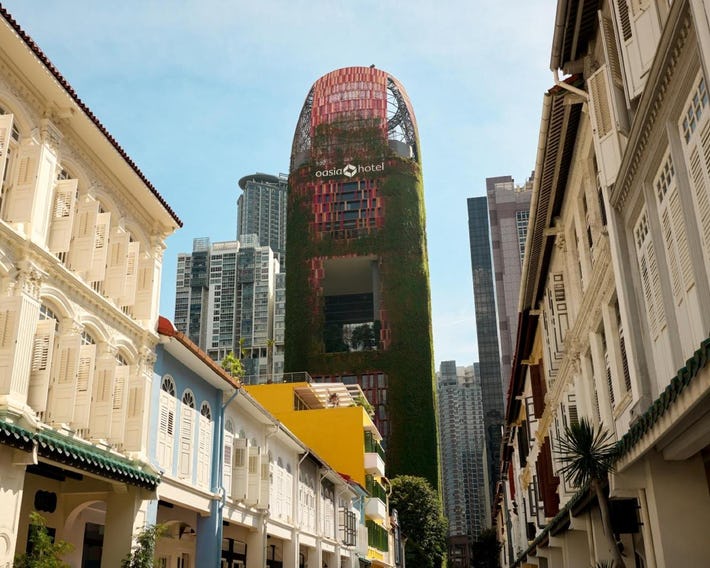 Oasia Hotel Downtown, Singapore