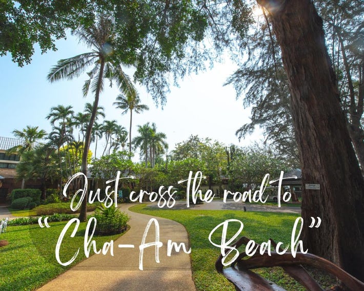 Raya Resort Beach front - The Most Green Resort in Cha-am