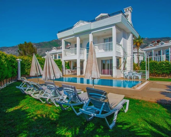 Hisarpark B Villa, Özel Havuzlu, Fethiye