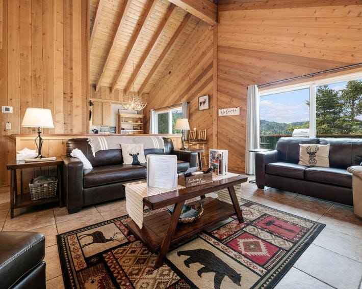 Wolf View Lodge - Adorable and modern cabin with well-appointed mountain decor