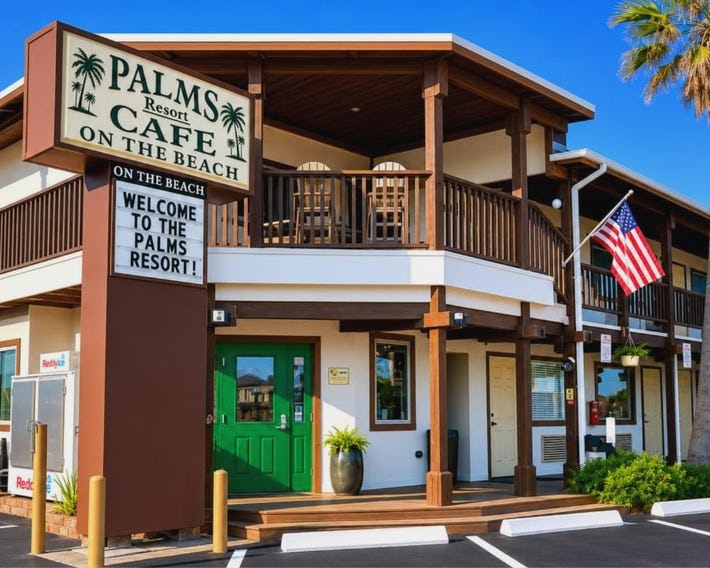 Palms Resort & Cafe on the Beach