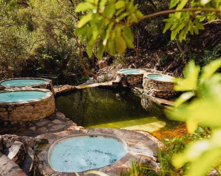 The Baths Natural Hot Springs